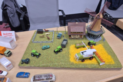Das Diorama des jüngsten Teilnehmers. 